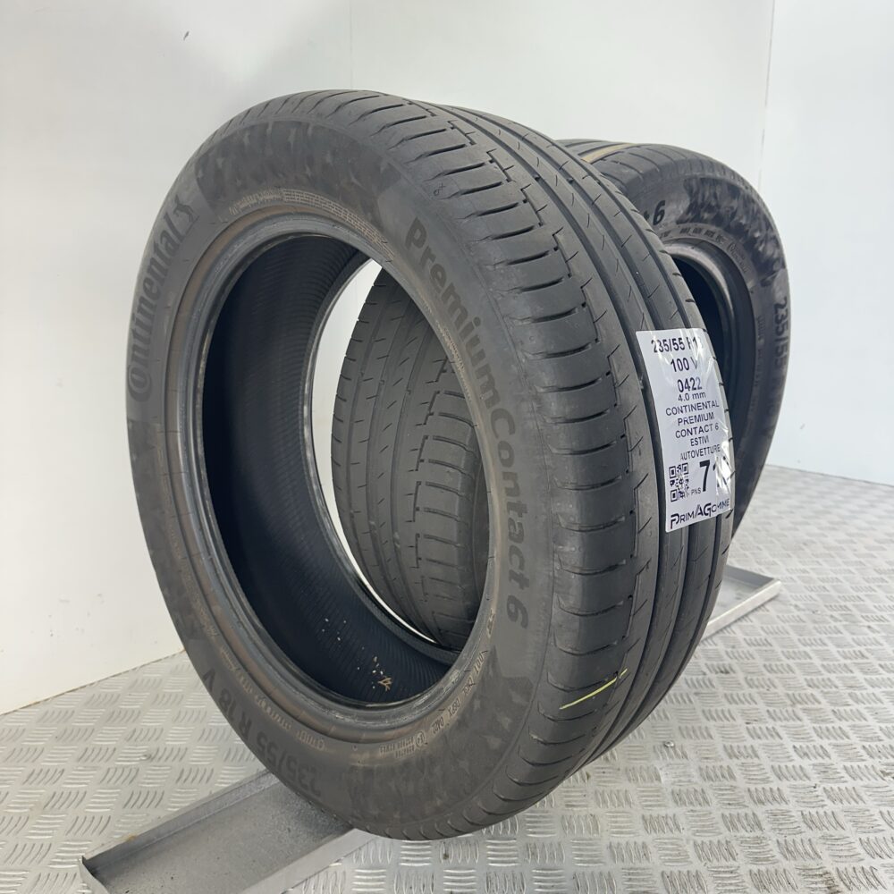 Pneumatici Usati 235 55 R18 100V Continental Premium Contact 6 Estive | Gomme Usate | PrimaGomme.it Pneumatici Usati 235 55 R18 100V Continental Premium Contact 6 Estive - immagine 5