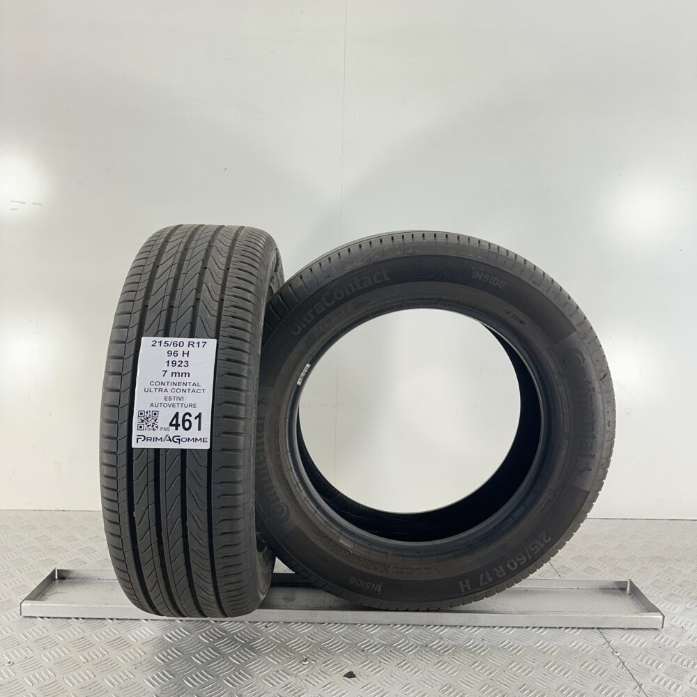 Pneumatici Usati 215 60 R17 96H Continental Ultra Contact 100% Estive | Gomme Usate | PrimaGomme.it Pneumatici usati 215 60 R17 Continental Ultra Contact - foto 2