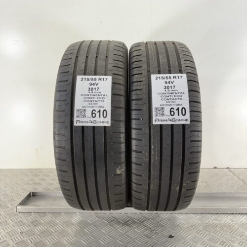 Pneumatici Usati 215 55 R17 94V Continental Conti Eco Contact5 71% Estive