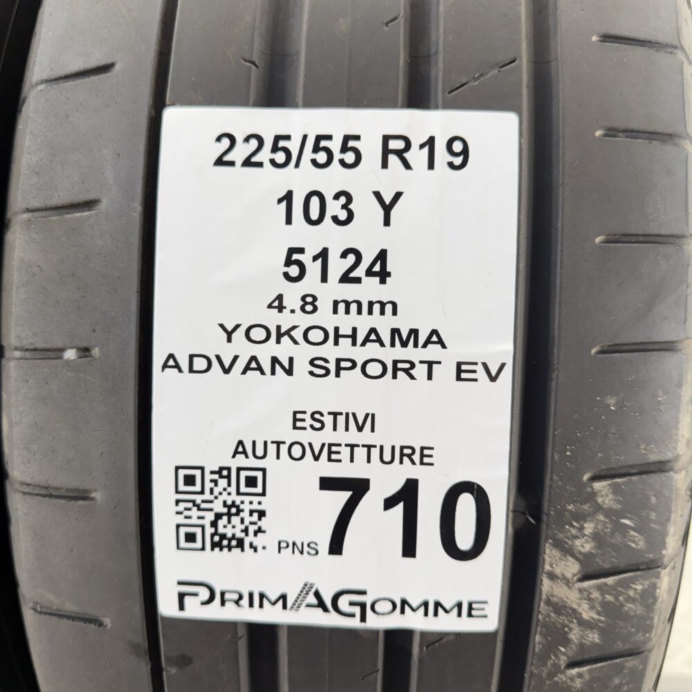 Pneumatici Usati 225 55 R19 103Y Yokohama Advan Sport EV Estive | Gomme Usate | PrimaGomme.it Pneumatici Usati 225 55 R19 103Y Yokohama Advan Sport EV Estive - immagine 3