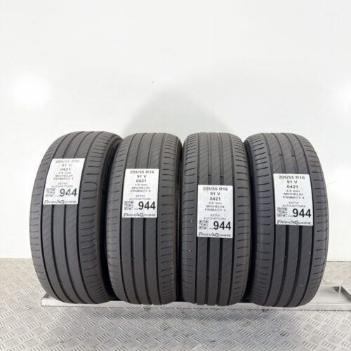 Pneumatici Usati 205 55 R16 91V Michelin Primacy 4 Estive