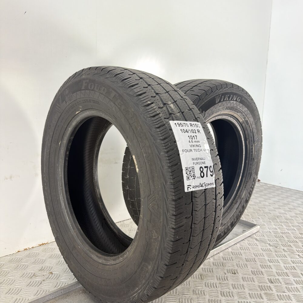 Gomme Usate 195 70 R15C 104 102R Viking Four Tech Van Invernali | Gomme Usate | PrimaGomme.it Gomme Usate 195 70 R15C 104 102R Viking Four Tech Van Invernali - immagine 4