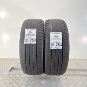 Pneumatici Usati 215 55 R17 94V Bridgestone Turanza T005 Estive