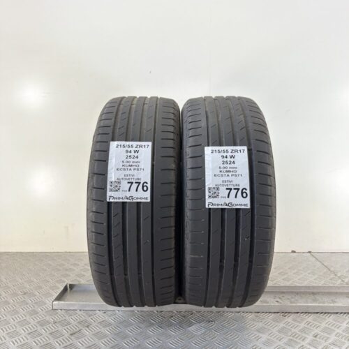 Pneumatici Usati 215 55 ZR17 94W Kumho Ecsta PS71 71% Estive