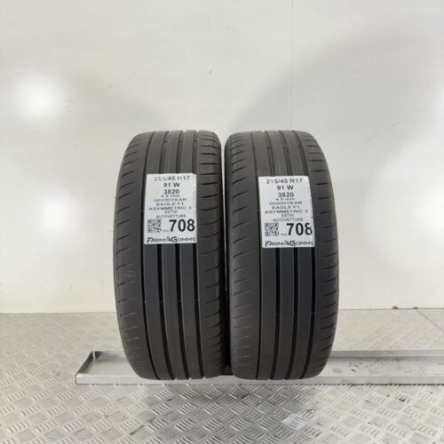 Pneumatici Usati 215 45 R17 91W Goodyear Eagle F1 Asymmetric 3 Estive