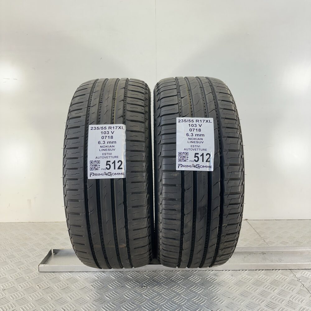 Pneumatici Usati 235 55 R17 XL 103V Nokian Line SUV 90% Estive | Gomme Usate | PrimaGomme.it Pneumatici usati 235 55 R17 Nokian Line SUV - foto 3