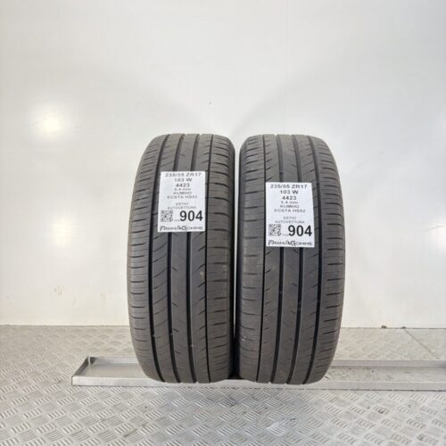 Gomme Usate 235 55 ZR17 103W Kumho Ecsta HS52 77% Estive