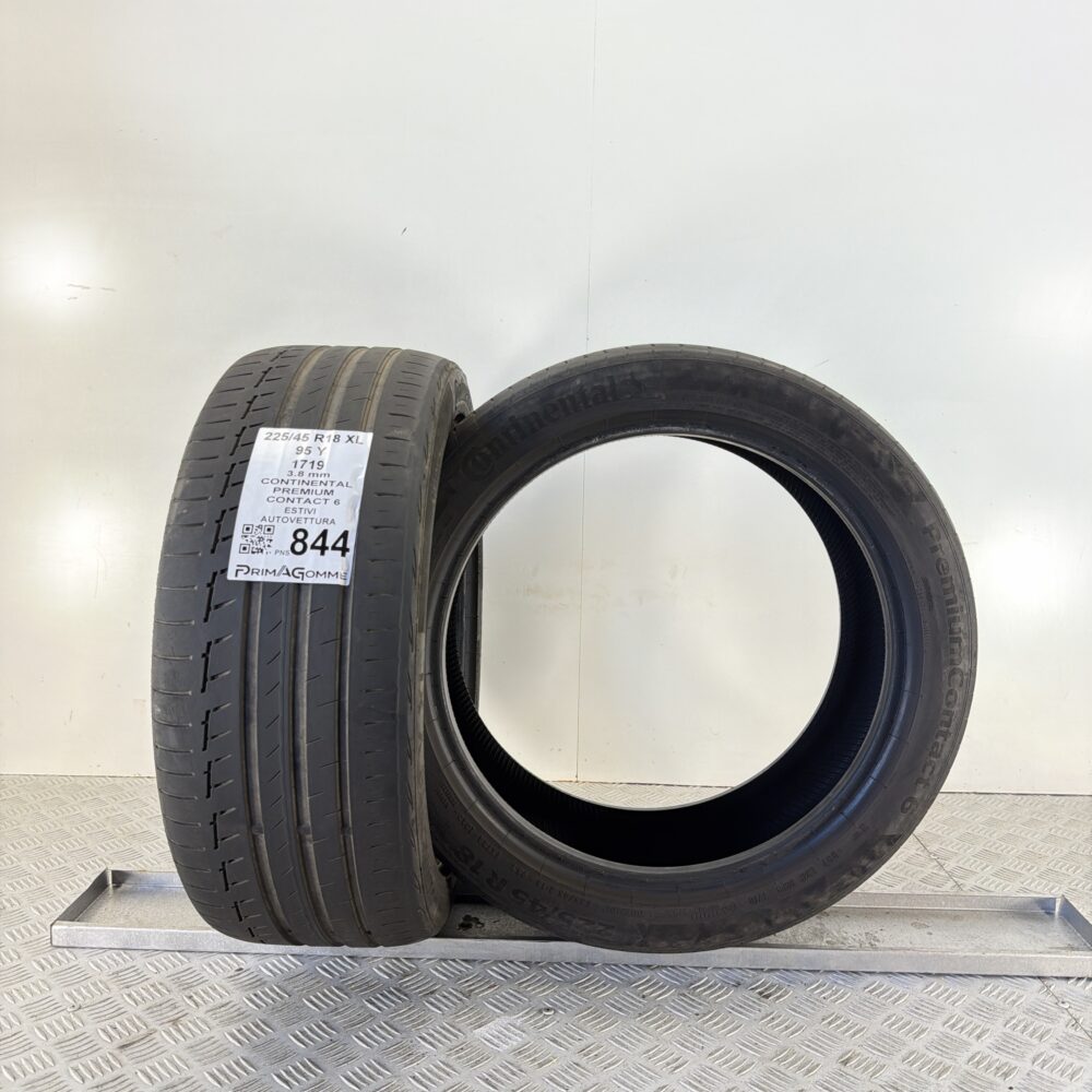 Pneumatici Usati 225 45 R18 XL 95Y Continental Premium Contact 6 Estive | Gomme Usate | PrimaGomme.it Pneumatici Usati 225 45 R18 XL 95Y Continental Premium Contact 6 Estive - immagine 4