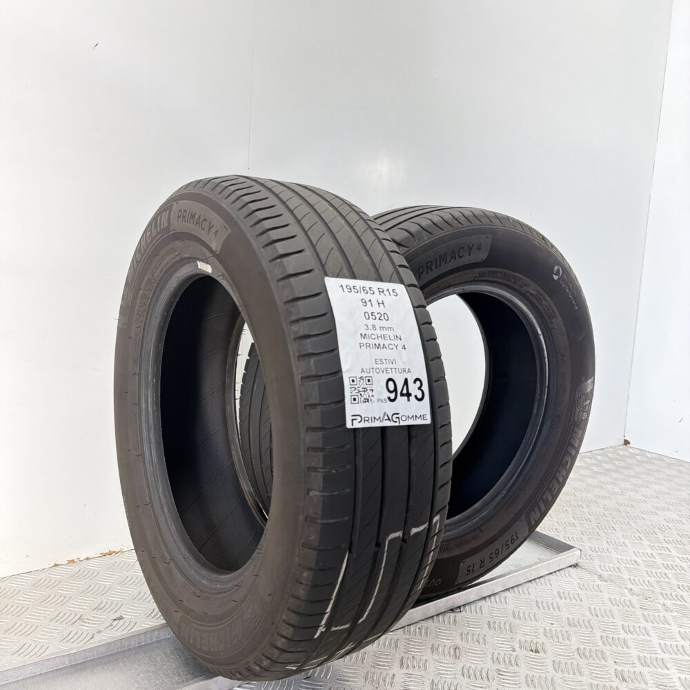 Pneumatici Usati 195 65 R15 91H Michelin Primacy 4 Estive | Gomme Usate | PrimaGomme.it Pneumatici Usati 195 65 R15 91H Michelin Primacy 4 Estive - immagine 8