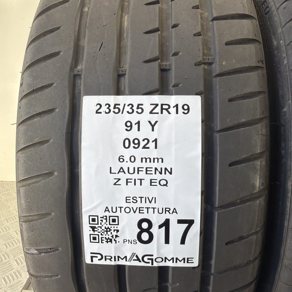 Pneumatici Usati 235 35 ZR19 91Y Laufenn Z Fit EQ 86% Estive | Gomme Usate | PrimaGomme.it Pneumatici Usati 235 35 ZR19 91Y Laufenn Z Fit EQ 86% Estive - immagine 3