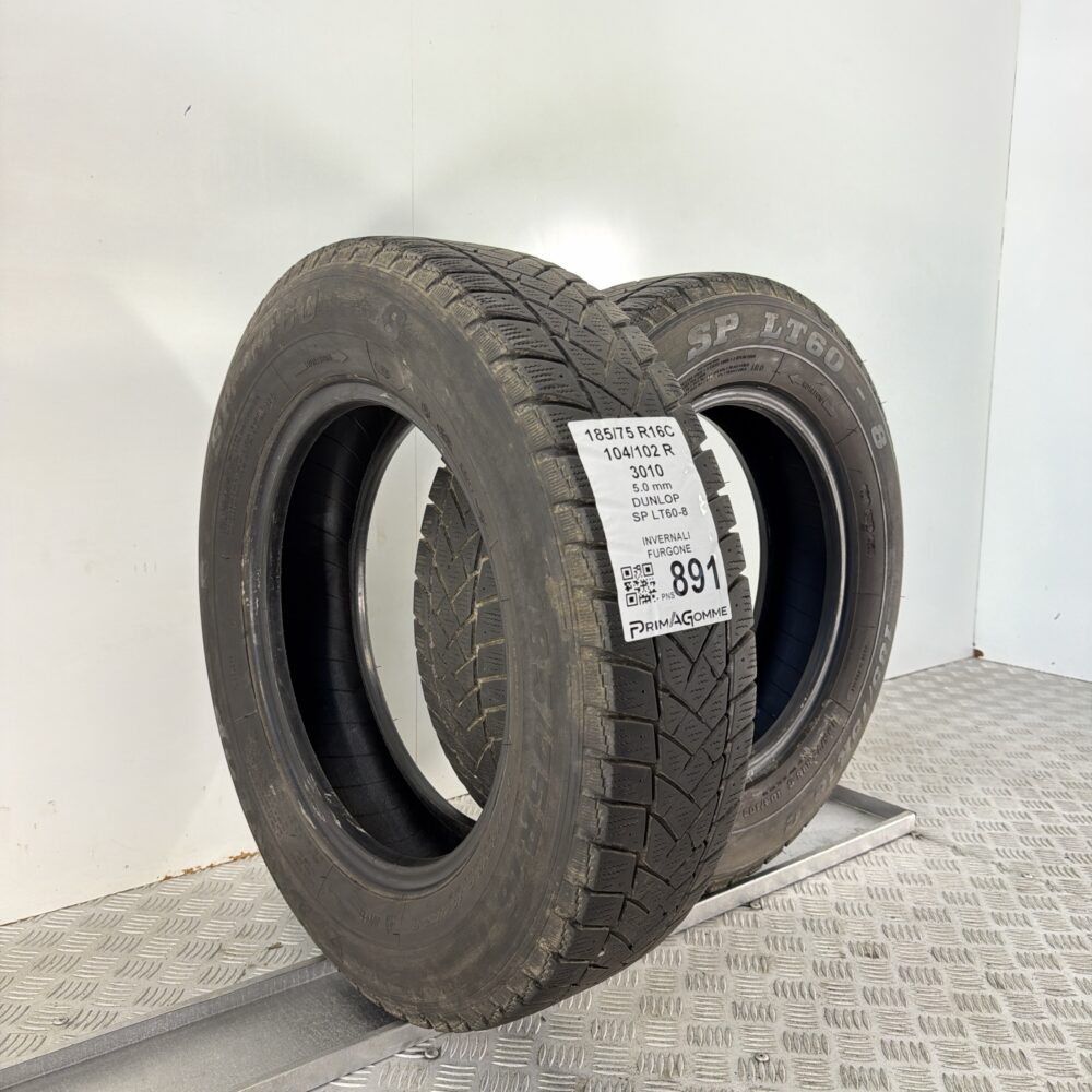 Pneumatici Usati 185 75 R16C 104/102R Dunlop SP LT60-8 71% Estive | Gomme Usate | PrimaGomme.it Pneumatici Usati 185 75 R16C 104/102R Dunlop SP LT60-8 71% Estive - immagine 4