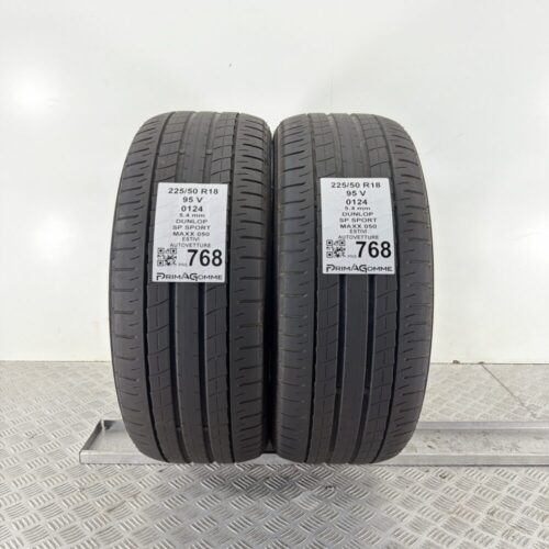 Pneumatici Usati 225 50 R18 95V Dunlop SP Sport Maxx 050 77% Estive