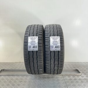 Pneumatici Usati 215 60 R17C 109/107T Michelin Agilis Alpin Invernali 77%