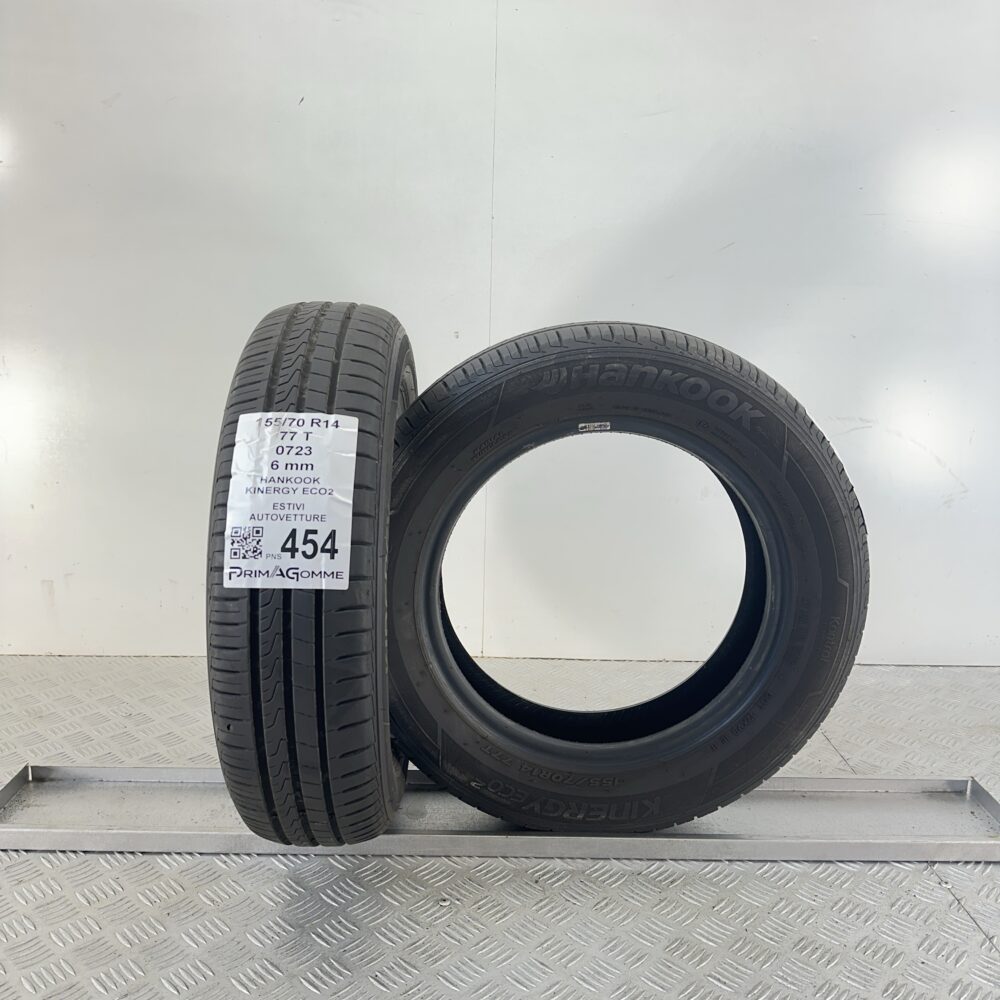 Pneumatici Usati 155 70 R14 77T Hankook Kinergy ECO2 90% Estive | Gomme Usate | PrimaGomme.it Pneumatici Usati 155 70 R14 77T Hankook Kinergy ECO2 90% Estive - immagine 4