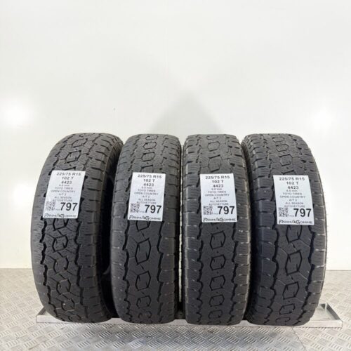 Pneumatici Usati 225 75 R15 102T Toyo Tires Open Country A/T 2 85% Quattro Stagioni
