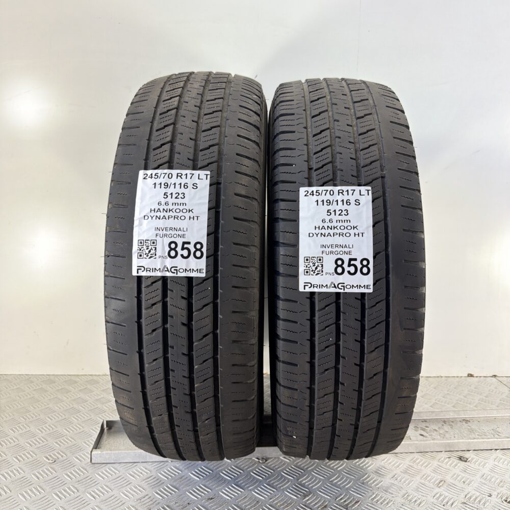 Pneumatici Usati 245 70 R17 119 116S Hankook Dynapro HT 90% Invernali | Gomme Usate | PrimaGomme.it Pneumatici Usati 245 70 R17 119 116S Hankook Dynapro HT 90% Invernali