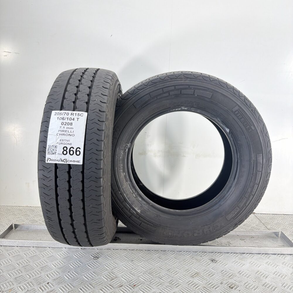 Pneumatici Usati 205 70 R15C 106 104T Pirelli Chrono 91% Estive | Gomme Usate | PrimaGomme.it Pneumatici Usati 205 70 R15C 106 104T Pirelli Chrono 91% Estive - immagine 3