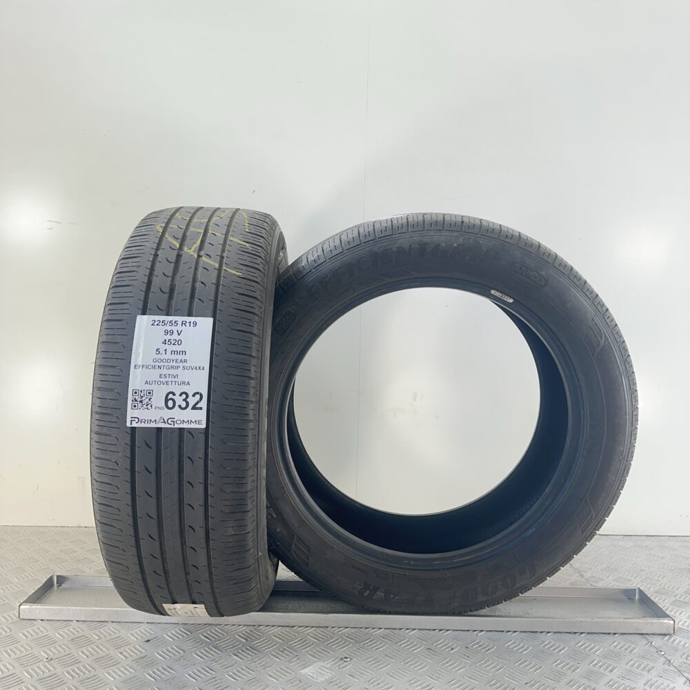 Pneumatici Usati 225 55 R19 99V Goodyear EfficientGrip SUV4X4 73% Estive | Gomme Usate | PrimaGomme.it Pneumatici Usati 225 55 R19 99V Goodyear EfficientGrip SUV4X4 73% Estive - immagine 4