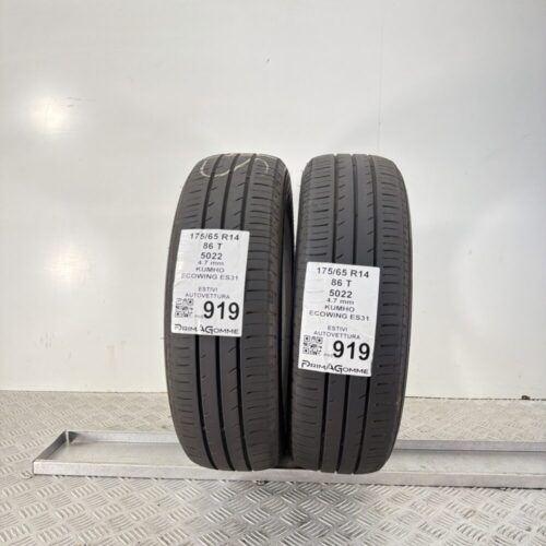 Pneumatici Usati 175 65 R14 86T Kumho Ecowing ES31 Estive