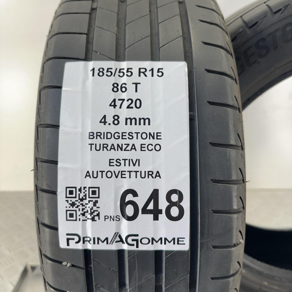 Pneumatici Usati 185 55 R15 86T Bridgestone Turanza Eco Estive | Gomme Usate | PrimaGomme.it Pneumatici Usati 185 55 R15 86T Bridgestone Turanza Eco Estive - immagine 3