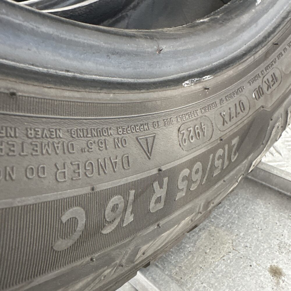 Pneumatici Usati 215 65 R16C 109/107T Michelin Agilis 99% Quattro Stagioni | Gomme Usate | PrimaGomme.it Pneumatici Usati 215 65 R16C 109/107T Michelin Agilis 99% Quattro Stagioni - immagine 5