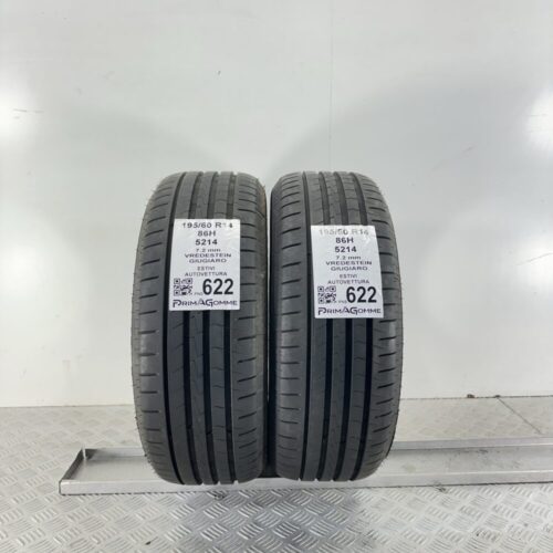 Pneumatici Usati 195 60 R14 86H Vredestein Giugiaro 99% Estive