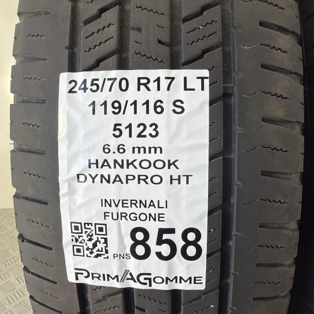 Pneumatici Usati 245 70 R17 119 116S Hankook Dynapro HT 90% Invernali | Gomme Usate | PrimaGomme.it Pneumatici Usati 245 70 R17 119 116S Hankook Dynapro HT 90% Invernali - immagine 3