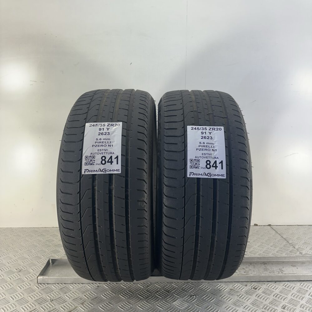 Pneumatici Usati 245 35 ZR20 91Y Pirelli PZero N1 80% Estive | Gomme Usate | PrimaGomme.it Pneumatici Usati 245 35 ZR20 91Y Pirelli PZero N1 80% Estive