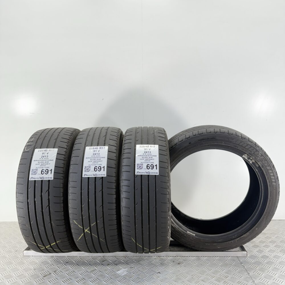 Pneumatici Usati 225 45 R17 91V Bridgestone Dueler H/P Sport Estive | Gomme Usate | PrimaGomme.it Pneumatici Usati 225 45 R17 91V Bridgestone Dueler H/P Sport Estive - immagine 5