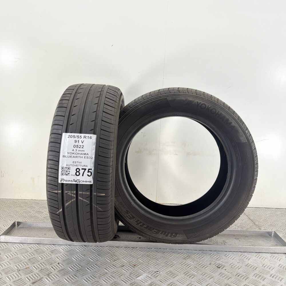 Pneumatici Usati 205 55 R16 91V Yokohama Bluearth ES32 Estive | Gomme Usate | PrimaGomme.it Pneumatici Usati 205 55 R16 91V Yokohama Bluearth ES32 Estive - immagine 4