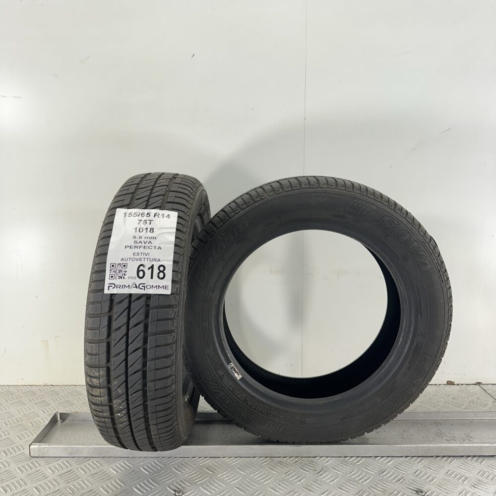 Pneumatici Usati 155 65 R14 75T Sava Perfecta 78% Estive | Gomme Usate | PrimaGomme.it Pneumatici Usati 155 65 R14 75T Sava Perfecta 78% Estive - immagine 4