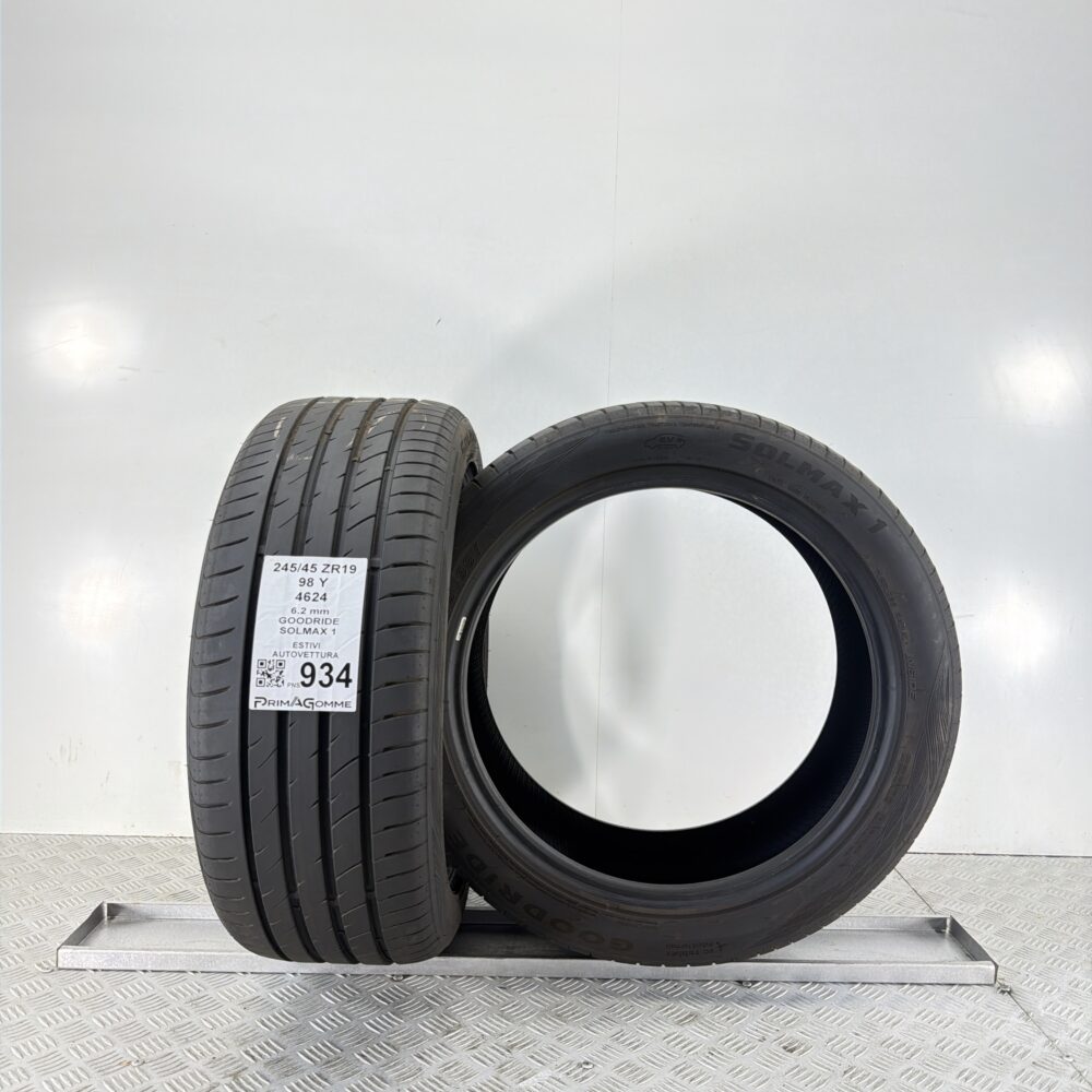 Pneumatici Usati 245 45 ZR19 98Y Goodride Solmax 1 88% Estive | Gomme Usate | PrimaGomme.it Pneumatici Usati 245 45 ZR19 98Y Goodride Solmax 1 88% Estive - immagine 4
