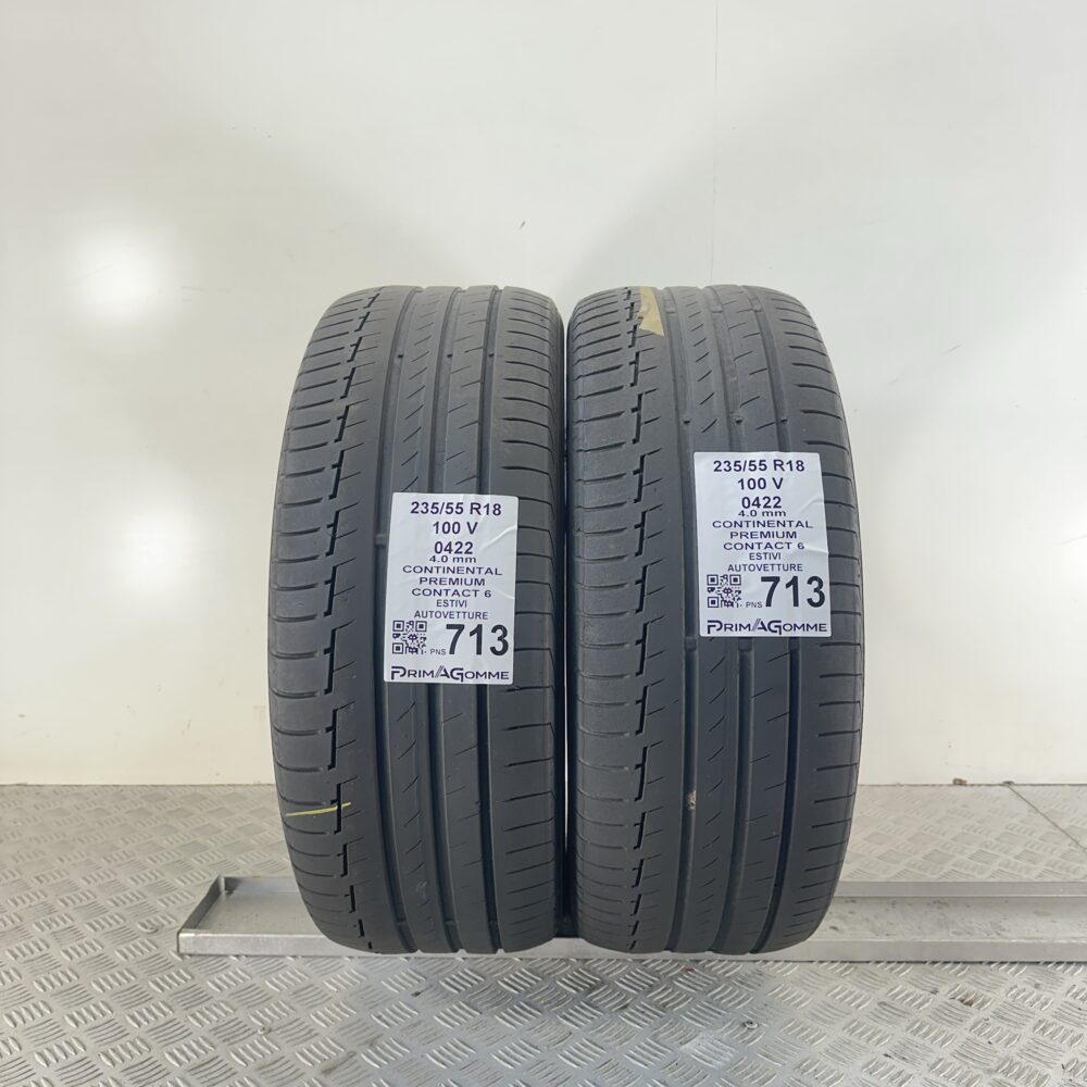 Pneumatici Usati 235 55 R18 100V Continental Premium Contact 6 Estive | Gomme Usate | PrimaGomme.it Pneumatici usati 235 55 R18 Continental Premium Contact 6 - foto 3