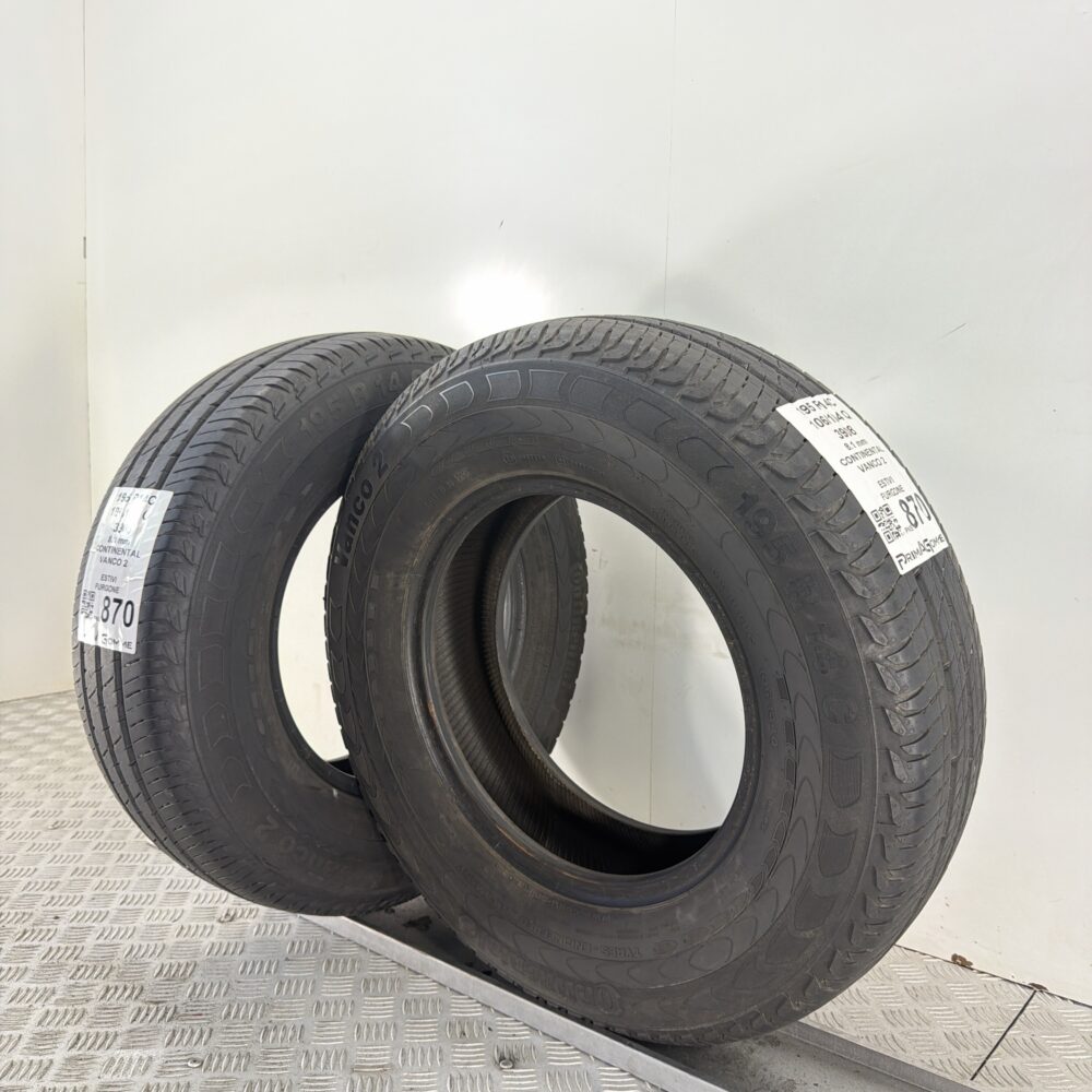Gomme Usate 195 R14C 106 104 Q Continental Vanco 2 97% Estive | Gomme Usate | PrimaGomme.it Gomme Usate 195 R14C 106 104 Q Continental Vanco 2 97% Estive - immagine 7