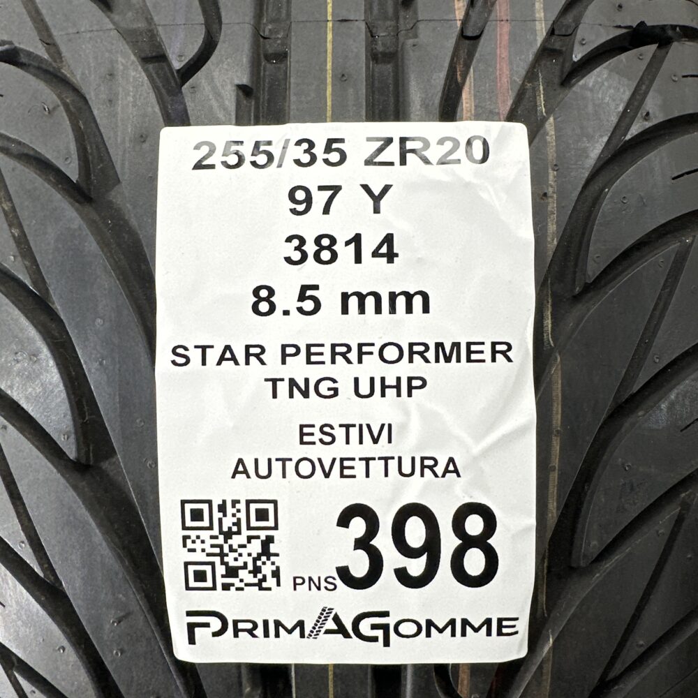 Pneumatici Usati 255 35 ZR20 97Y Star Performer TNG UHP 99% Estive | Gomme Usate | PrimaGomme.it Pneumatici Usati 255 35 ZR20 97Y Star Performer TNG UHP 99% Estive - immagine 2