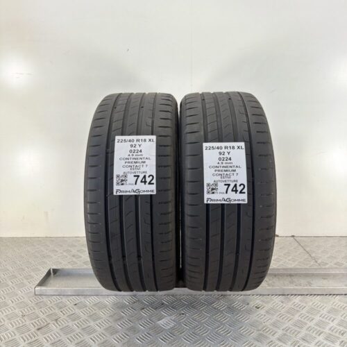 Pneumatici Usati 225 40 R18 XL 92Y Continental Premium Contact 7 70% Estive