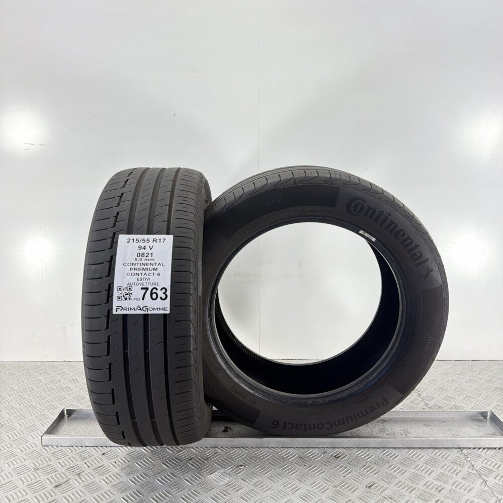 Pneumatici Usati 215 55 R17 94V Continental Premium Contact 6 71% Estive | Gomme Usate | PrimaGomme.it Pneumatici Usati 215 55 R17 94V Continental Premium Contact 6 71% Estive - immagine 4