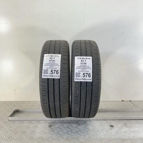 Pneumatici Usati 175 65 R14 82T Continental Ecocontact 6 71% Estive