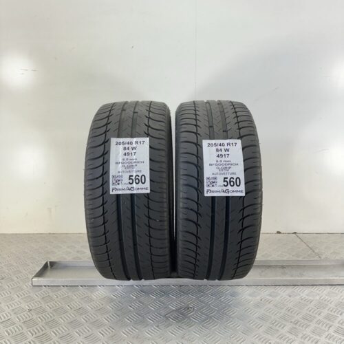 Pneumatici Usati 205 40 R17 84W BFGoodrich G-Grip 86% Estive