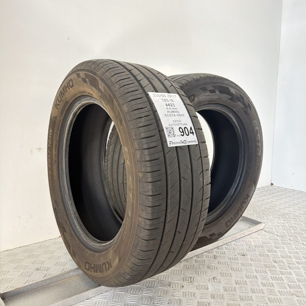 Gomme Usate 235 55 ZR17 103W Kumho Ecsta HS52 77% Estive | Gomme Usate | PrimaGomme.it Gomme Usate 235 55 ZR17 103W Kumho Ecsta HS52 77% Estive - immagine 7