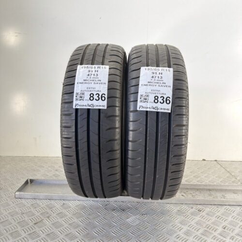 Pneumatici Usati 195 65 R15 91H Michelin Energy Saver 99% Estive
