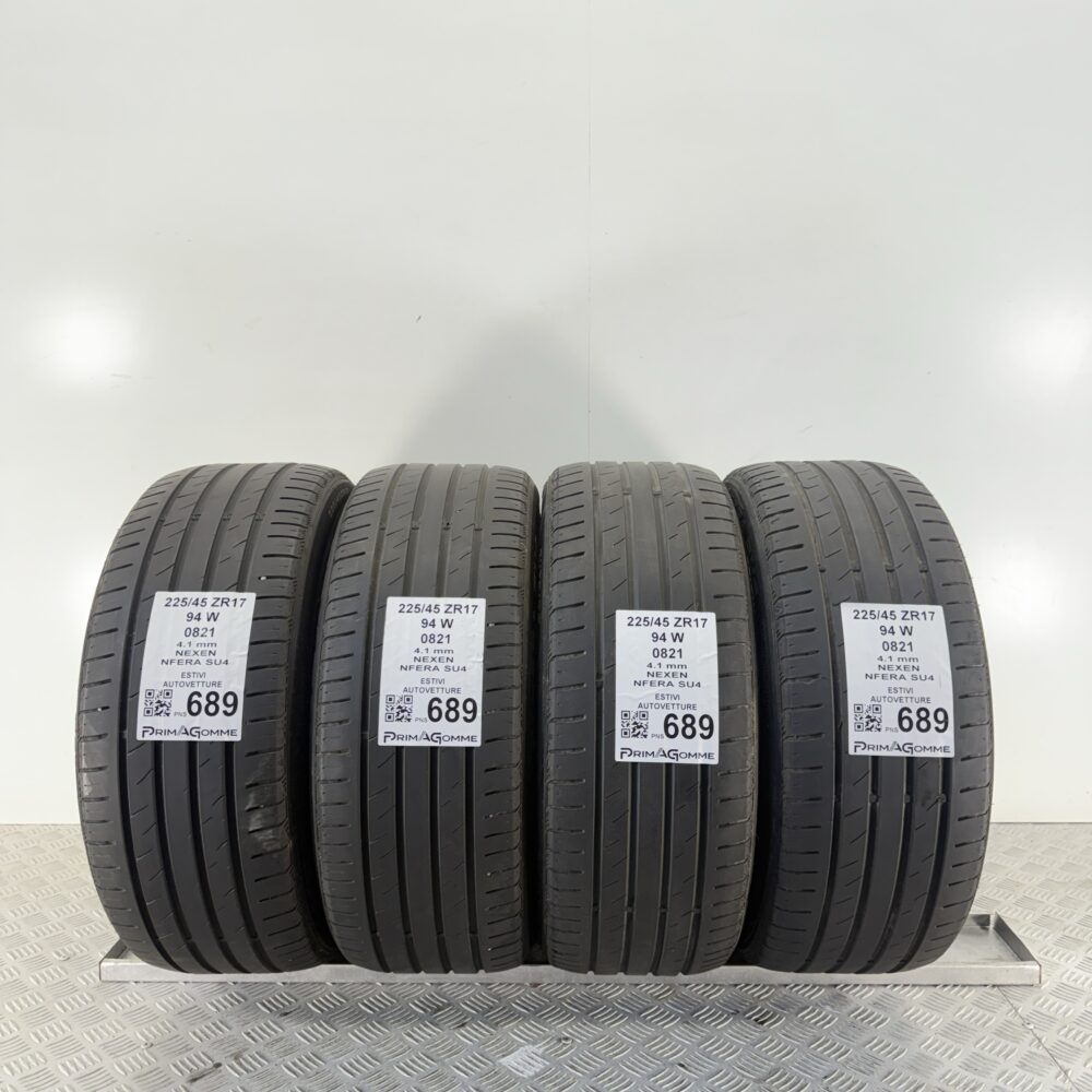Pneumatici Usati 225 45 ZR17 94W Nexen Nfera SU4 Estive | Gomme Usate | PrimaGomme.it Pneumatici Usati 225 45 ZR17 94W Nexen Nfera SU4 Estive