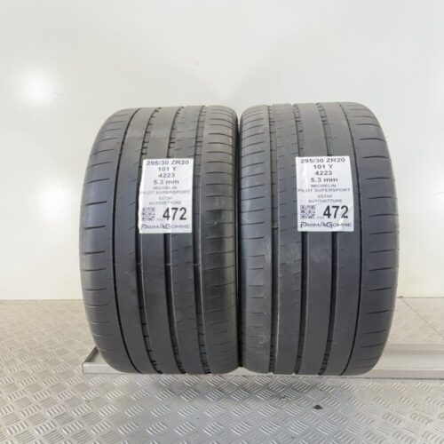 Pneumatici Usati 295 30 ZR20 101Y Michelin Pilot SuperSport 78% Estive