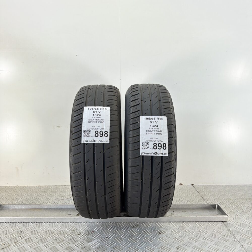 Gomme Usate 195 65 R15 91V Esatecar Spirit Pro 78% Estive | Gomme Usate | PrimaGomme.it Gomme Usate 195 65 R15 91V Esatecar Spirit Pro 78% Estive