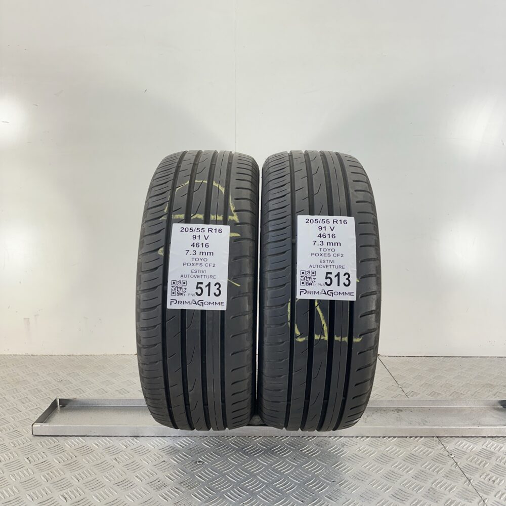 Pneumatici Usati 205 55 R16 91V Toyo POXES CF2 100% Estive | Gomme Usate | PrimaGomme.it Pneumatici usati 205 55 R16 Toyo POXES CF2 - foto 4