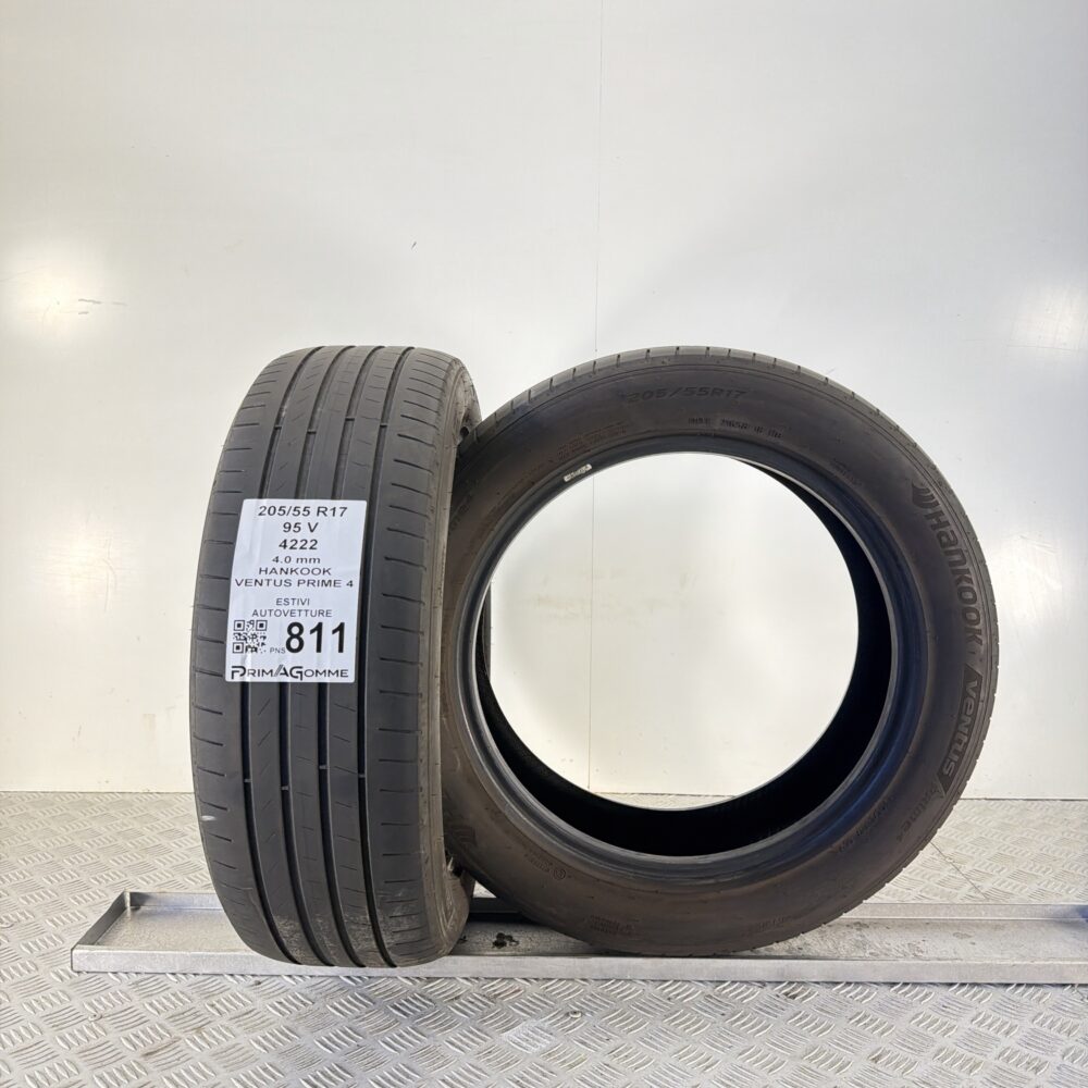 Pneumatici Usati 205 55 R17 95V Hankook Ventus Prime 4 Estive | Gomme Usate | PrimaGomme.it Pneumatici Usati 205 55 R17 95V Hankook Ventus Prime 4 Estive - immagine 4