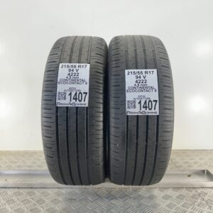 Gomme Usate 215 55 R17 94V Continental EcoContact 6 70% Estive