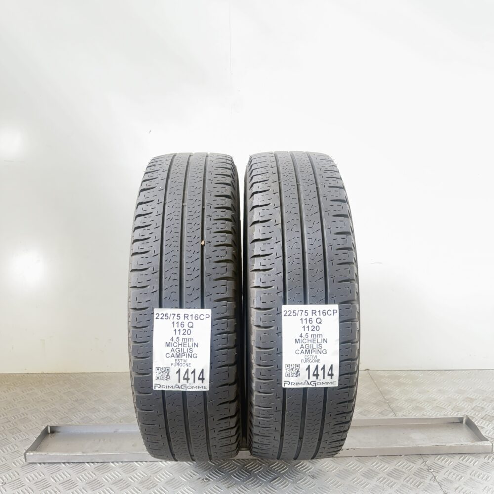 Pneumatici Usati 225 75 R16 116Q Michelin Agilis Camping Estive | Gomme Usate | PrimaGomme.it Pneumatici usati 225 75 R16 Michelin Agilis Camping - foto 8