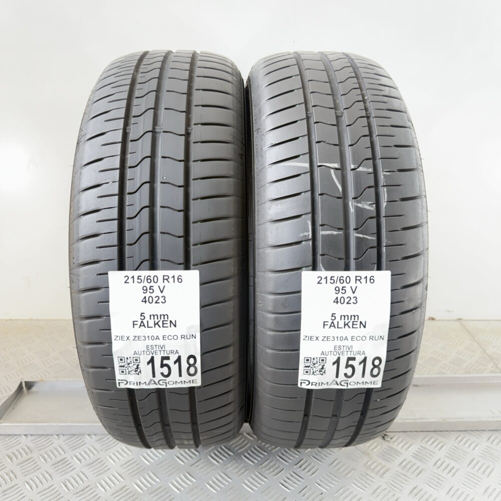 Gomme Usate 215 60 R16 95V Falken Ziex ZE310A Eco Run 71% Estive | Gomme Usate | PrimaGomme.it Gomme Usate 215 60 R16 95V Falken Ziex ZE310A Eco Run 71% Estive