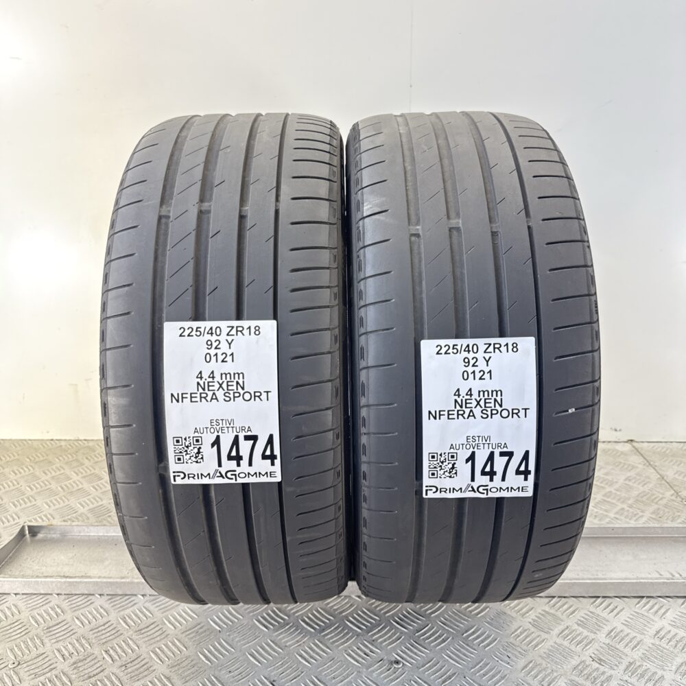 Gomme Usate 225 40 R18 92Y Nexen Nfera Sport 62% Estive | Gomme Usate | PrimaGomme.it Gomme Usate 225 40 R18 92Y Nexen Nfera Sport 62% Estive - immagine 5